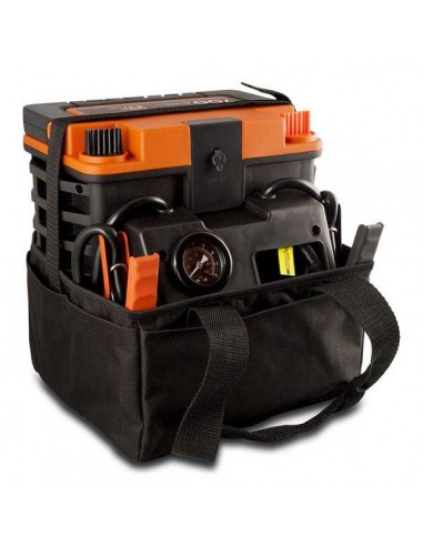 ARRANCADOR + COMPRESOR BLACK&DECKER 350 AMP CON...