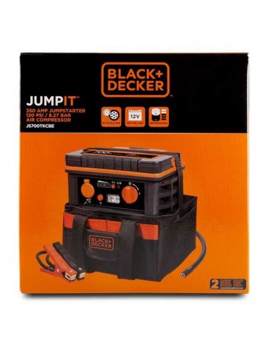 ARRANCADOR + COMPRESOR BLACK&DECKER 350 AMP CON...