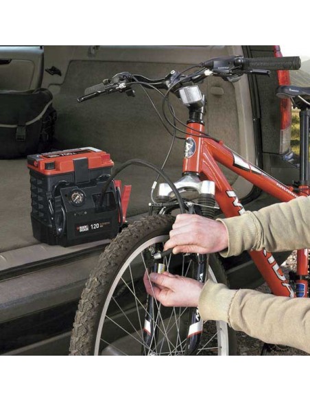 ARRANCADOR + COMPRESOR BLACK&DECKER 350 AMP CON BOLSA