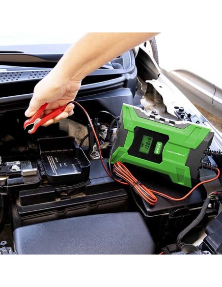 CARGADOR DE BATERÍA MOTORKIT 6.0 AMP 6V/12V 105W