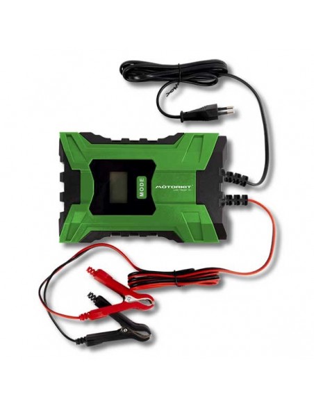CARGADOR DE BATERÍA MOTORKIT 6.0 AMP 6V/12V 105W