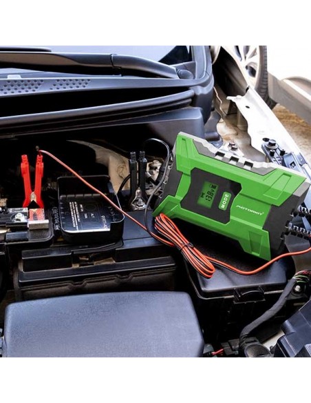 CARGADOR DE BATERÍA MOTORKIT 6.0 AMP 6V/12V 105W