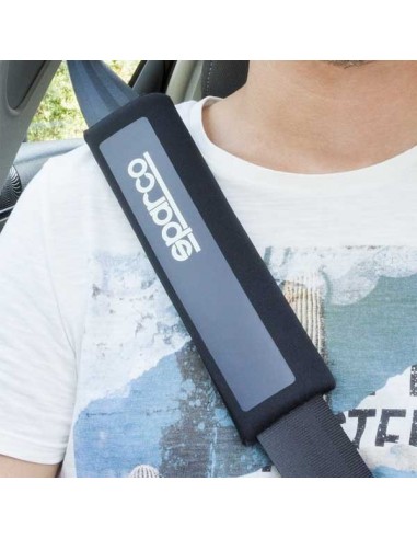 FUNDA VOLANTE + ALMOHADILLAS NEGRO Y GRIS SPARCO