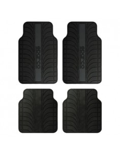 JGO. ALFOMBRAS FRANJA GRIS PVC Y LATEX SPARCO 2