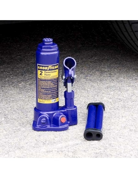 GATO HIDRÁULICO DE BOTELLA GOOD YEAR 2 TONELADAS