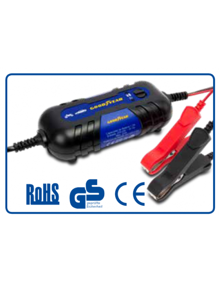 CARGADOR DE BATERÍA LED 1.2A INTELIGENTE GOOD YEAR
