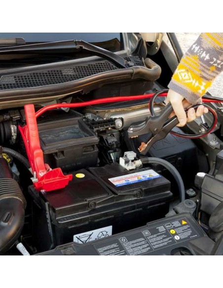 CABLES DE ARRANQUE CON LUZ LED 400 AMP / 20 MM / 2,5 M GOOD YEAR