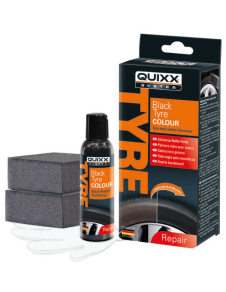 Negro ruedas con color QUIXX