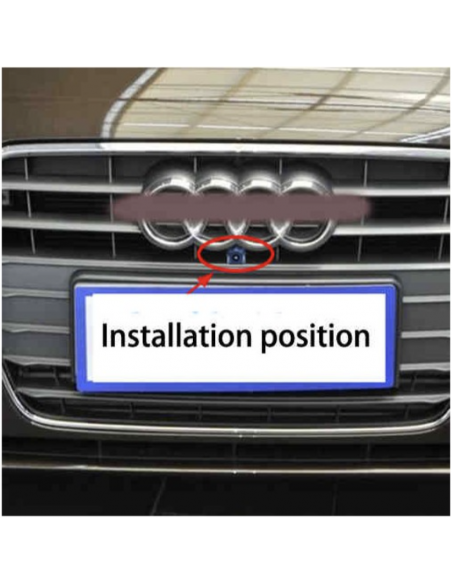 Cámara delantera Audi A4 2012-2019 Shadow-Safety