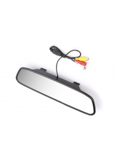 Espejo con pantalla 4,3 ” + cámara trasera 2