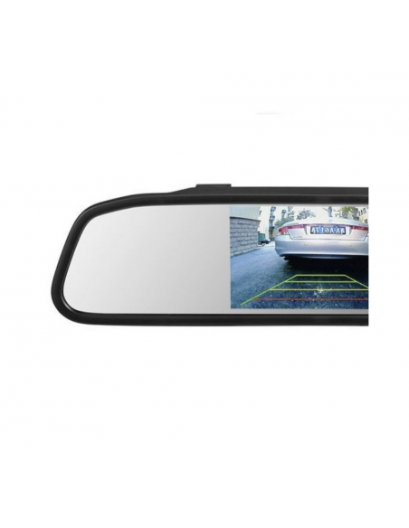 Espejo con pantalla 4,3 ” + cámara trasera