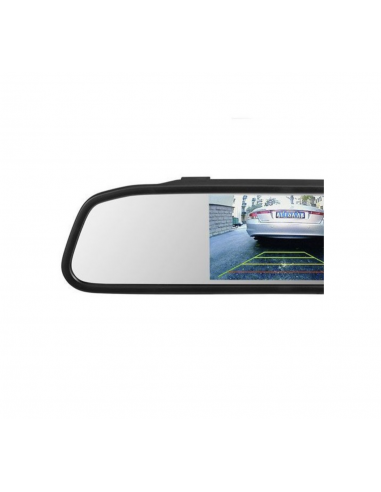 Espejo con pantalla + cámara con sensor