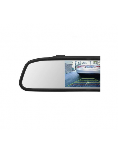 Espejo con pantalla + cámara con sensor