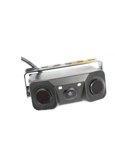 Espejo con pantalla + cámara con sensor