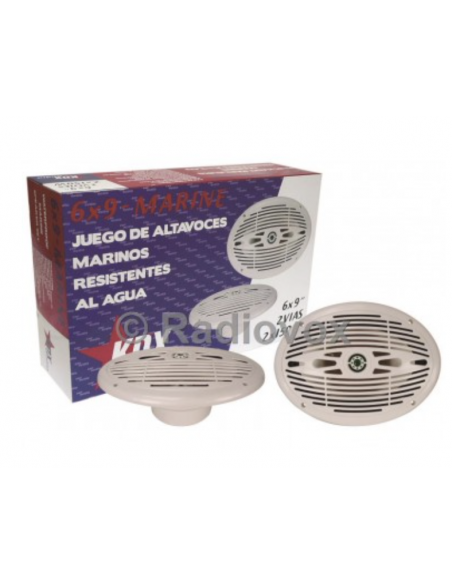 JUEGO ALTAVOCES PARA NAUTICA KDX 6X9