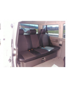 FUNDAS A MEDIDA Volkswagen T4 corzo combinado con tela 2