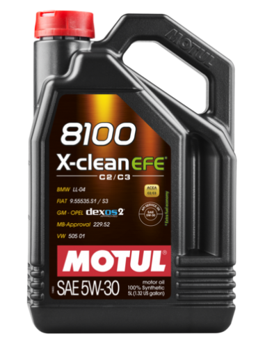 ACEITE MOTUL 8100 X-clean EFE 5W-30