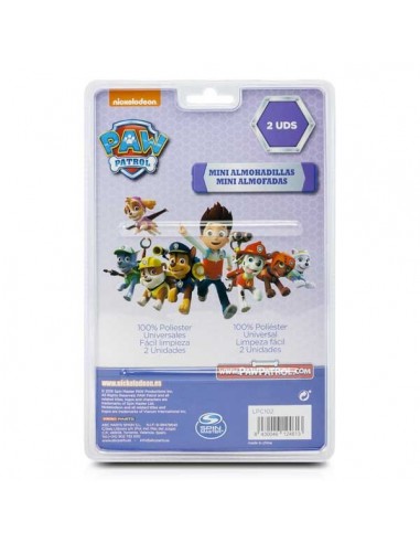 2 MINI ALMOHADILLAS PATRULLA CANINA NIÑA
