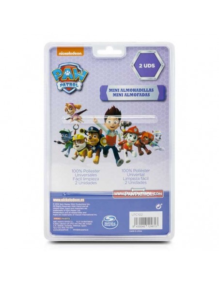 2 MINI ALMOHADILLAS PATRULLA CANINA NIÑA