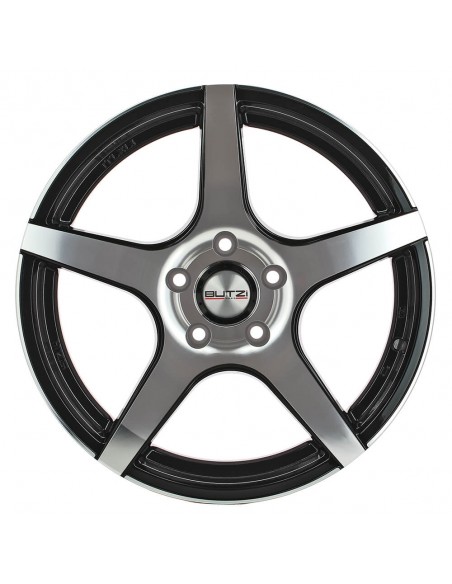 LLANTA BUTZI IRON BLACK FRONT POLISH 14X6"