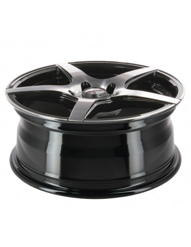 LLANTA BUTZI IRON BLACK FRONT POLISH 14X6"