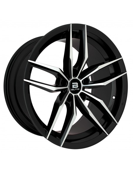 LLANTA BUTZI GALA BLACK FRONT POLISH 17X7.5"