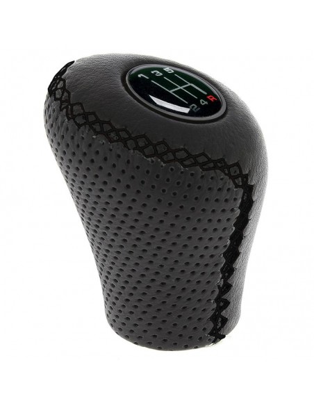 POMO CAMBIO MARCHA LEATHER NEGRO/NEGRO GATILLO