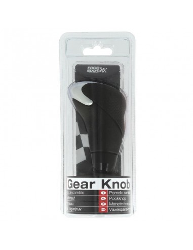 POMO CAMBIO PIEL "GT-3" NEGRO