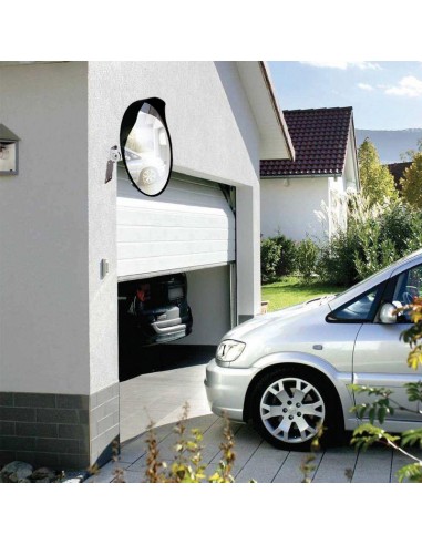 ESPEJO CONVEX "30CM.DIA" SEGURIDAD SALIDA PARKING