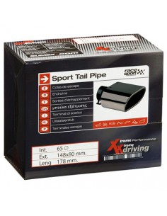 COLA ESCAPE DTM-2 "GUN METAL" RECTANGULAR BISELADA 2