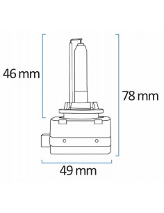 Lámpara XENON HID D1S 2