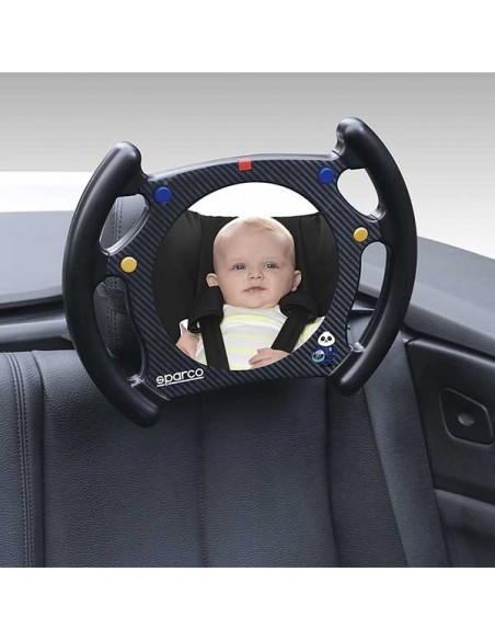 ESPEJO COCHE BEBE SPARCO INTL