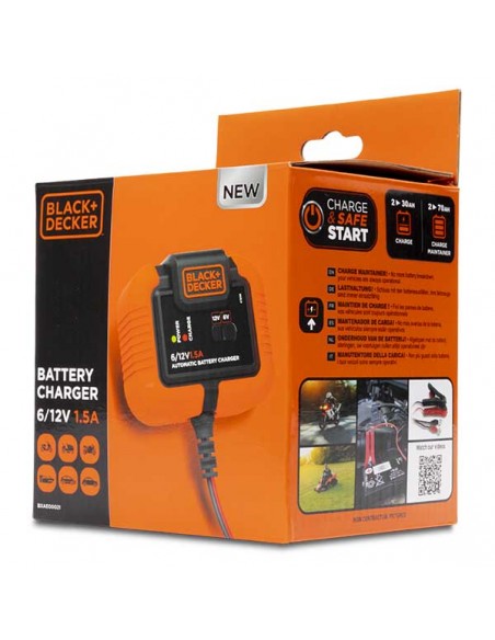 CARGADOR DE BATERÍAS 6-12V 70Ah 1.5 AMP