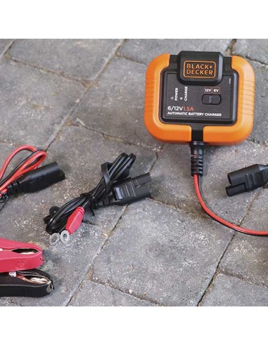CARGADOR DE BATERÍAS 6-12V 70Ah 1.5 AMP