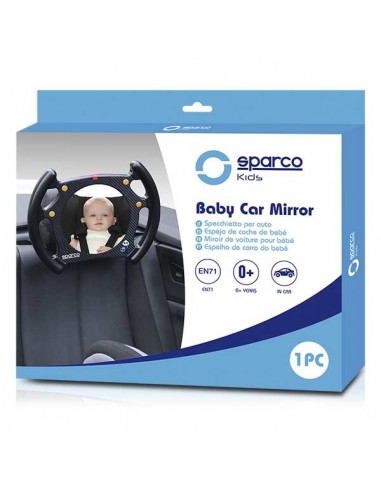ESPEJO COCHE BEBE SPARCO INTL