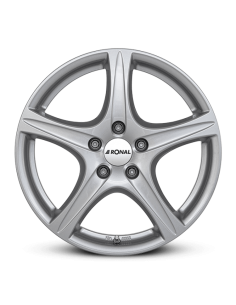 LLANTA RONAL R56 15X6" PLATA CRISTAL 2
