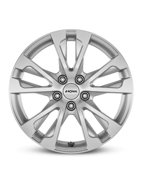 LLANTA RONAL R61 17X 7,5" PLATA CRISTAL