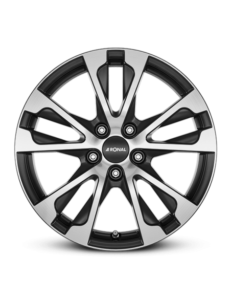 LLANTA RONAL R61 17X 7,5" PLATA CRISTAL