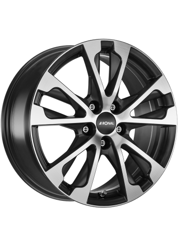 LLANTA RONAL R61 17X 7,5" PLATA CRISTAL