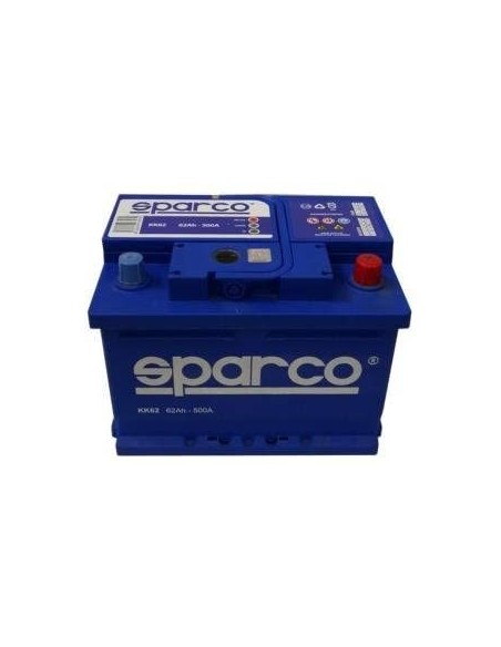 BATERIA SPARCO 62Ah. 500amp.