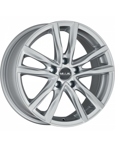 LLANTA SENCO MAK MILANO BLACK & RED 16X 6,5