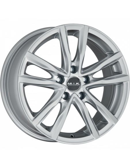 LLANTA SENCO MAK MILANO BLACK & RED 16X 6,5