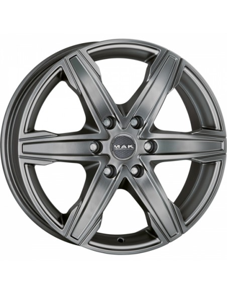 LLANTA SENCO MAK KING 6 SILVER 16X 6,5" especial furgonetas
