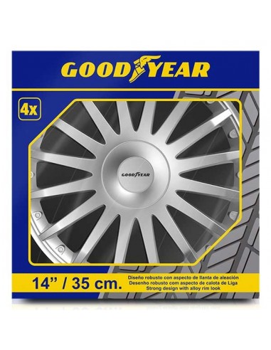TAPACUBOS GOOD YEAR MONZA PLATA 14