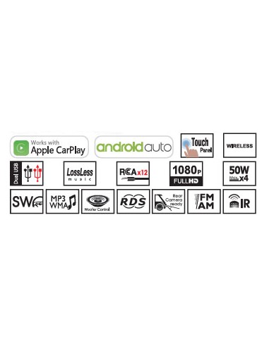 Autoradio 1 DIN 10.1″ Nakamichi