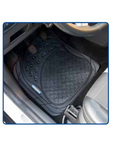 JUEGO ALFOMBRAS GOMA NEGRA GOOD YEAR