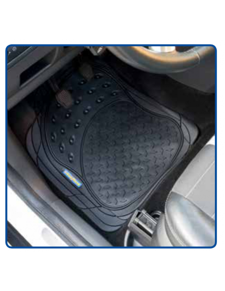 JUEGO ALFOMBRAS GOMA NEGRA GOOD YEAR