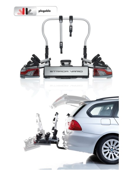 Portabicicletas para BOLA DE REMOLQUE Strada Vario 2 PLEGABLE