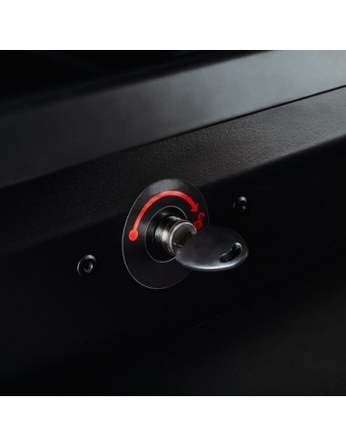 Cofre Cruz Box 430N -negro brillo- U80