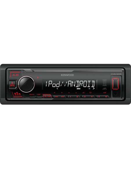 RECEPTOR KENWOOD KMM-205 USB/AUX